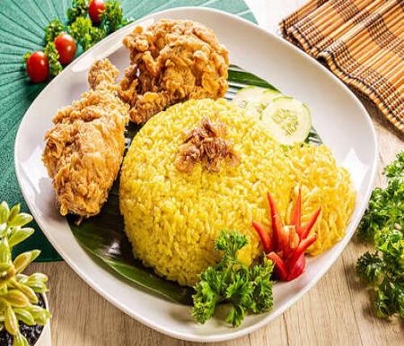 Ilustrasi nasi kuning. (Foto: dapur kobe)